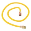Eastman Yellow Coated Gas Supply Line 1/2"Od-1/2"Fip X 1/2"Mip X 48" Bag