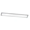 Seasons Lugano 48-Inch Rectangle 45w Dimmable Integrated LED Flush Mount Light With 5 CCT Selectable, Brushed Nickel