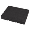 Milwaukee Customizable Foam Insert For Packout Tool Box, 2-Drawer