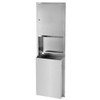 Alpine Industries Recessed Paper Towel Dispenser Waste Receptacle