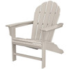 Trex Outdoor Furniture Hd Sand Castle Plastic Patio Adirondack Chair