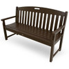 Trex Outdoor Furniture Yacht Club 60 In. Plastic Patio Bench (Vintage Lantern)