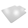 Computex Anti-Static Vinyl Lipped Chair Mat For Carpets Up To 3/8" - 45" X 53"