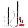 Milwaukee M12 Trap Snake Cordless 4' Urinal And 6' Toilet Auger Combo Kit