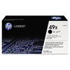 HP 49x Q5949x High-Yield Black Original Laserjet Toner Cartridge