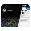 HP 643a, (Q5950a) Black Original Laserjet Toner Cartridge