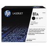 HP 81a Black Original Laserjet Toner Cartridge