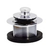 Westbrass Bathtub Drain Plug 1-1/2 Pull/Drain Mechanism 3/8" Hole Brass-Chrome