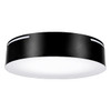 Sylvania 13" LED Round Flush Mount Ceiling Light, 5 CCT Select, Black And White
