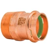 Quickfitting Surepress 1-1/2" Press X 1-1/2" Mnpt Copper Male Adapter