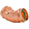 Quickfitting Surepress 2" Press X 2" Press Copper 45° Elbow Fitting