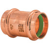 Quickfitting Surepress 1-1/2" X 1-1/2" Press Copper Repair Coupling No Stop
