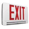Halco Lightbar Exit/Emergency Combo Red Legend White Housing Manual Test Remote