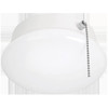 ETI 7" LED Spin Light With Pull Chain, Screws In Medium Base, 4000k, 11.5 Watts
