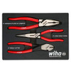 Wiha 3 Piece Classic Grip Plier And Cutters Tray Set
