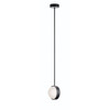 Afx Verona 9" LED Indoor Flush Mount, 27/30/35/40/50k, Black