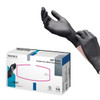 Tronex Black Nitrile Pf Fingertip-Textured Exam Gloves Medium Package Of 100
