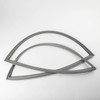Whirlpool Replacement Gray Fresh Food Door Gasket For Refrigerator W10249195