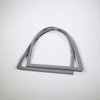 Whirlpool Replacement Gray French Door Gasket For Refrigerator Part  W10407212