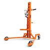 Superhandy 550 Lbs. Capacity Hydraulic Drum Lift For 55-Gal Drums W/Pu Wheels