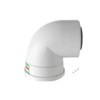 Rinnai Plastic Condensing 90 Deg Vent Pipe For Se And Se+ Tankless Water Heaters