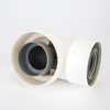 Rinnai 2 In. / 4 In. Plastic Condensing Horizontal Venting Starter Adapter