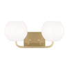 Generation Lighting Rory 2-Light Satin Bronze Vanity Light With LED Bulbs