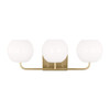 Generation Lighting Rory 3-Light Satin Bronze Vanity Light, Opal Glass