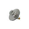 LSP Rapid Fit Universal Press N Lift Tub Drain Stopper Satin Nickel