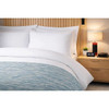 Integra Fabrics Wingate Winna Aqua Queen Decorative Top Sheet Case Of 12
