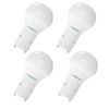 Viribright 9 Watt A19 LED Bulb, Gu24, Non-Dimmable, 4000k, Package Of 4