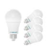 Viribright 9 Watt A19 LED Bulb, E26, Dimmable, Cec, 90 Cri, 4000k, Package Of 4