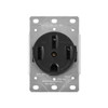 Energetic Lighting 50 Amp Industrial Receptacle Outlet, Flush, Nema 14-50r