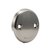 LSP Retrofit Two-Hole Bathtub Drain Overflow Plate In Satin Nickel