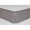 Wyndham Delaine C/Warm Grey Bed Skirt Qn 59x80x14 Case Of 6