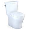 Toto Aquia Iv Arc Toilet, 1.28 & 0.9 GPF Universal Height washlet+ connection