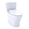 Toto Aquia Iv One-Piece Toilet, 1.28 & .9 GPF Elongated Bowl, washlet+ connect 