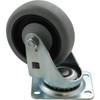Rubbermaid Commercial 4" Swivel Quiet Caster For Cube, Tilt And Utility Trucks