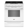 Whirlpool 30-Inch Gas Smart Range With Air Cooking Technology White
