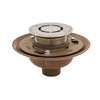Bestcare Whitehall Ligature-Resistant Floor Drain, Round, 5in, 2in No Hub