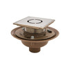 Bestcare Whitehall Ligature-Resistant Floor Drain, Square, 5in