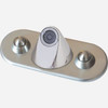Bestcare Whitehall Ligature-Resistant Faucet Hot & Cold Pneumatic Pushbutton 4in