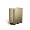 Simplehuman 1.3-Gal 5l Slim Step Can Matte Gold Steel