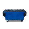 Toter 1 Cubic Yard 750 Lbs. Capacity Front Load Container Blue
