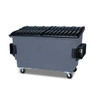Toter 1 Cubic Yard 750 Lbs. Capacity Front Load Container Dark Cool Gray