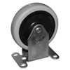 Rubbermaid Commercial 4" Rigid Polyethylene Caster For Mobile Work Center