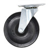 Rubbermaid Commercial 5" Swivel Plate Caster, Double Ball Bearing For Fg452088