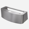 Murdock Satin Finish Stainless Steel Cane Skirt