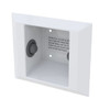 Bestcare Whitehall Ligature-Resistant Toilet Paper Holder, Semi-Recessed, White