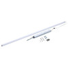 SATCO 4' LED Light Bar Retrofit Kit, 1-Bar, Selectable CCT And Wattage, Silver